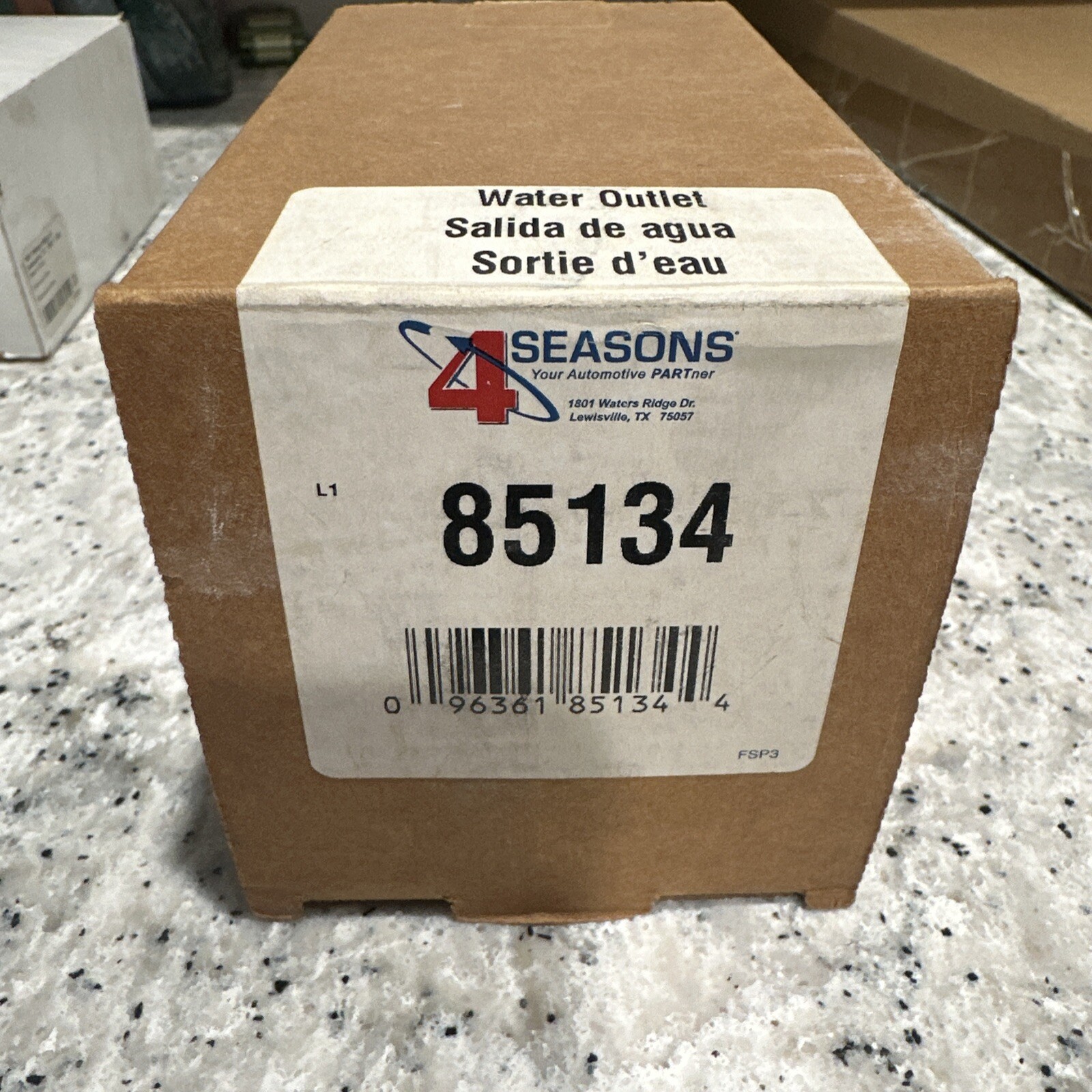 Engine Coolant Water Outlet 4 Seasons 85134 fits 02-05 VW Passat 1.8L-L4