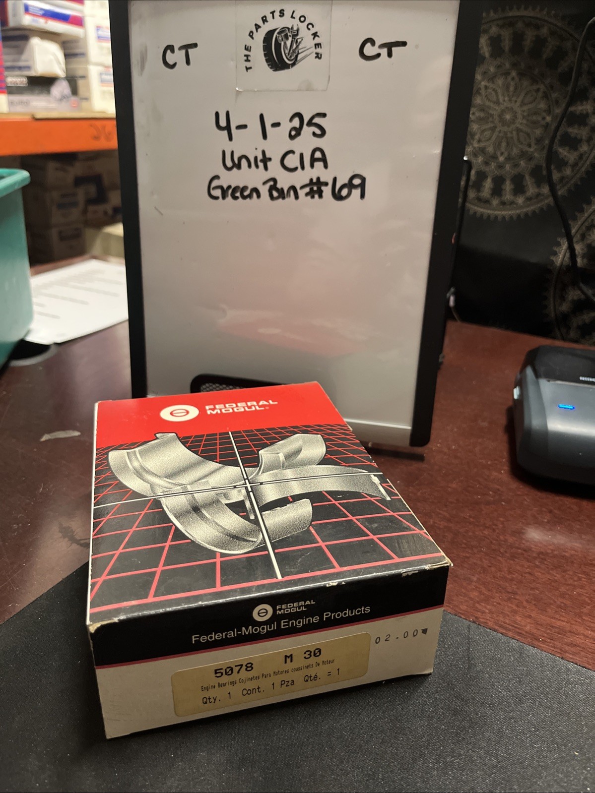 Engine Crankshaft Main Bearing Set Sealed Power 5078 M30