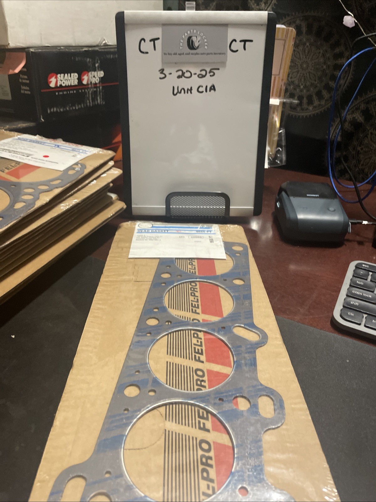 Engine Cylinder Head Gasket Fel-Pro 9555 PT