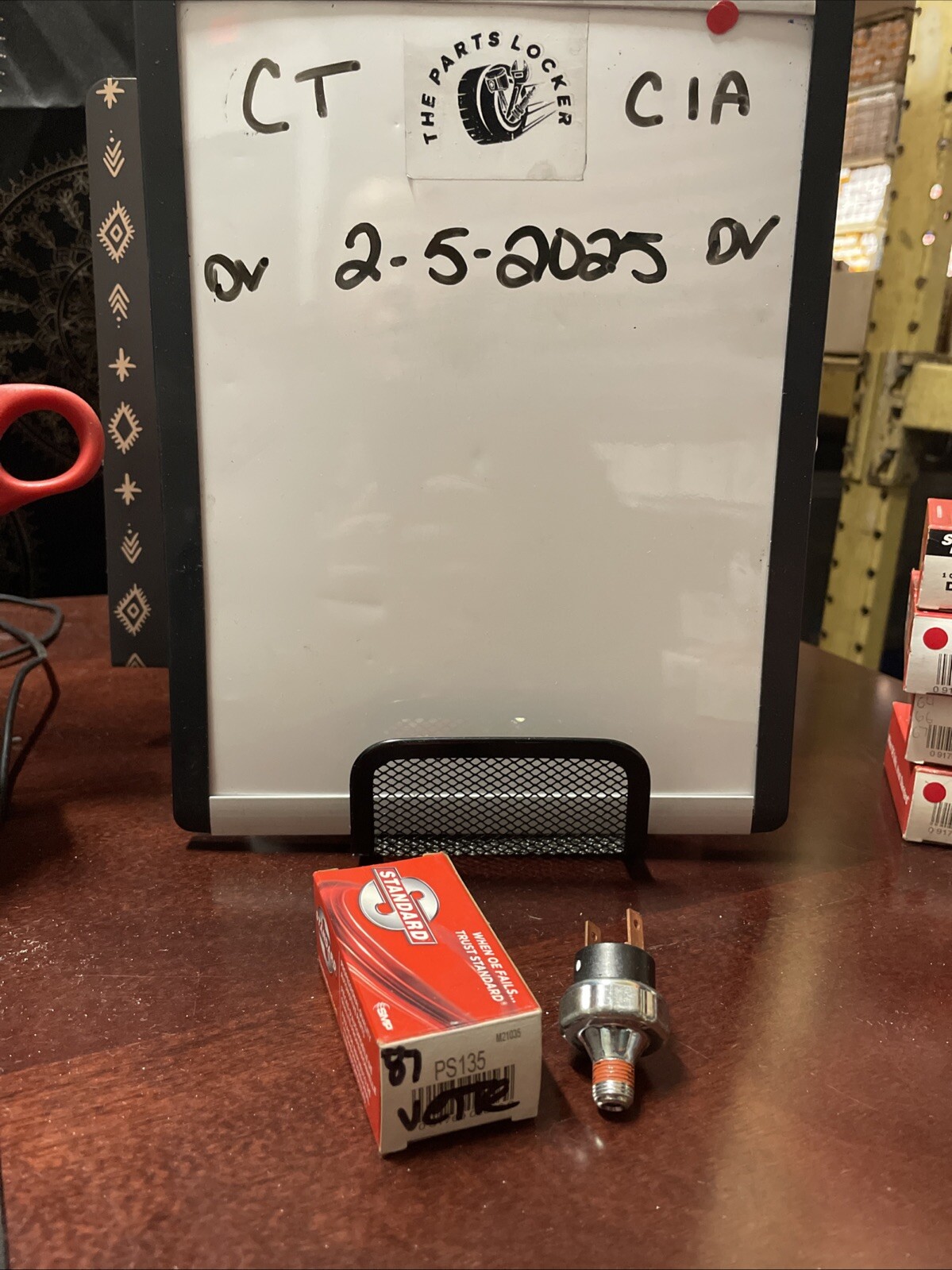 Engine Oil Pressure Switch Standard PS135