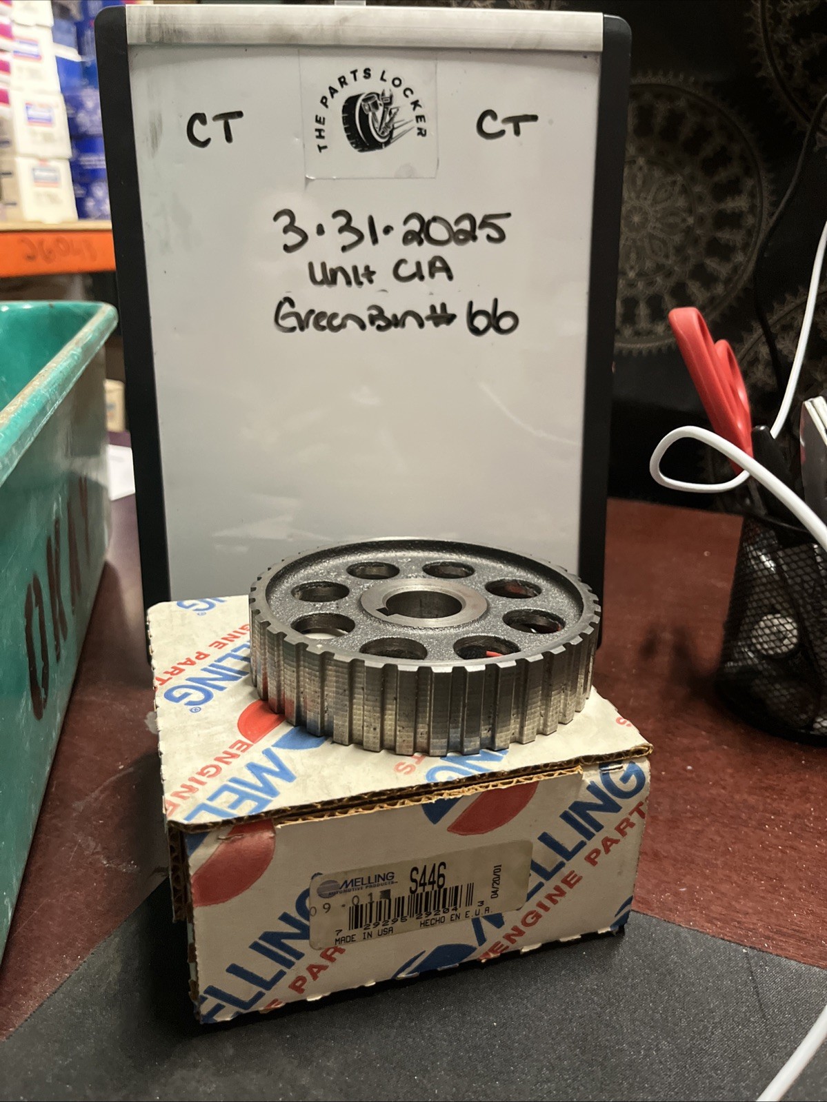 Engine Timing Camshaft Sprocket-Stock Melling S446