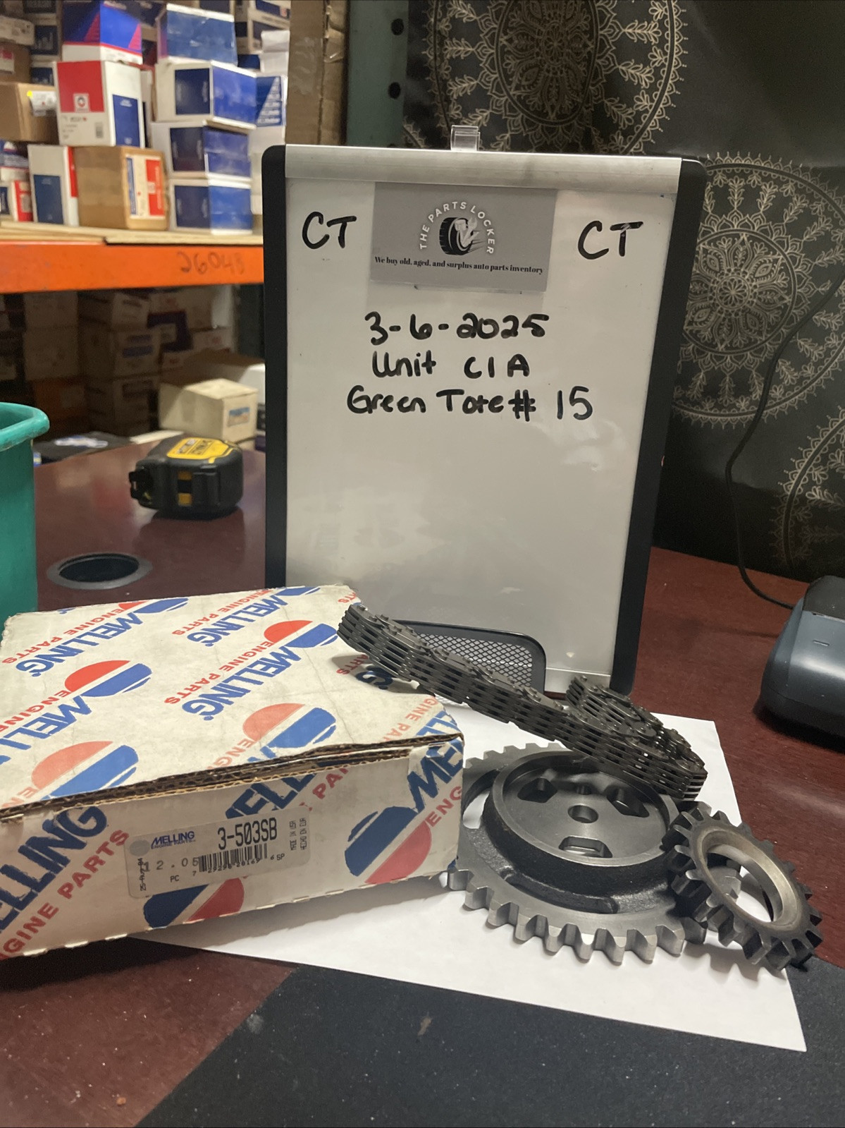 Engine Timing Set-Stock Melling 3-503SB