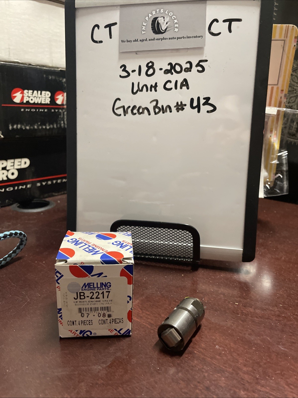 Engine Valve Lifter-Stock Melling JB-2217 1 Per Purchase