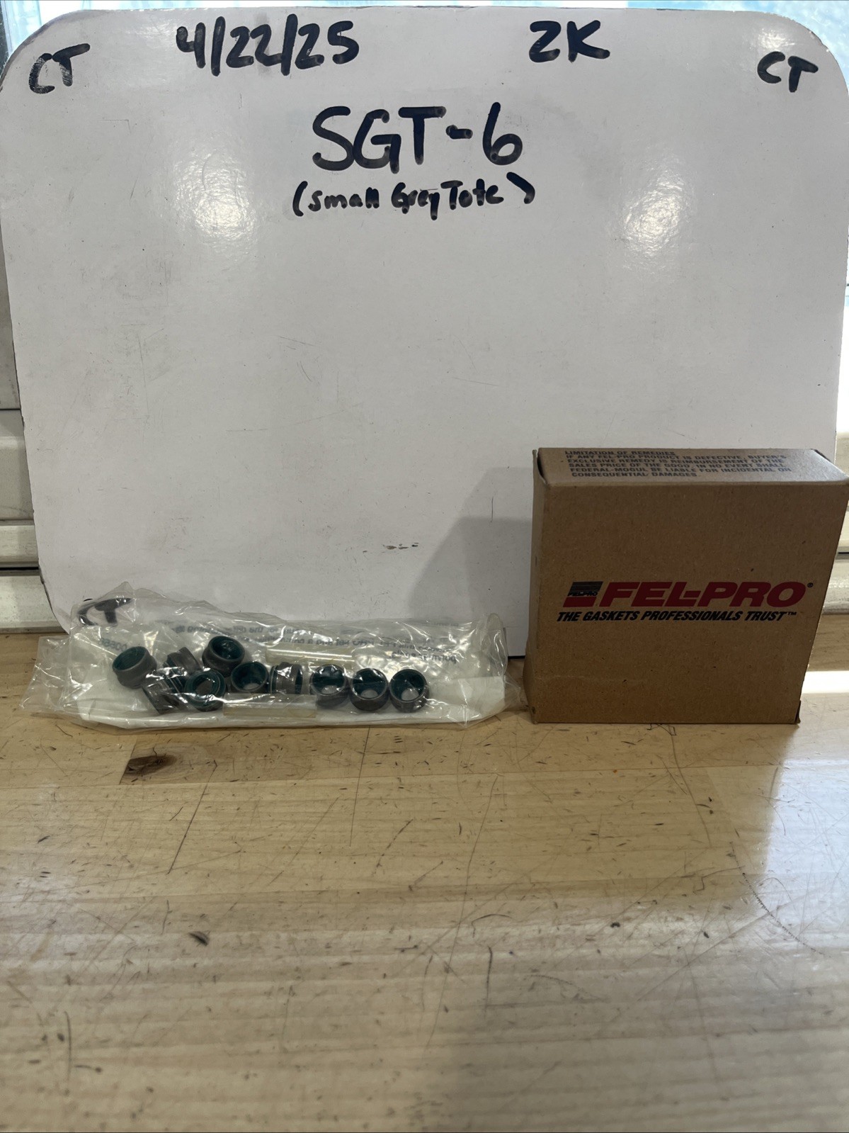 Engine Valve Stem Oil Seal Set Fel-Pro SS 72848-1 (10 Pk)