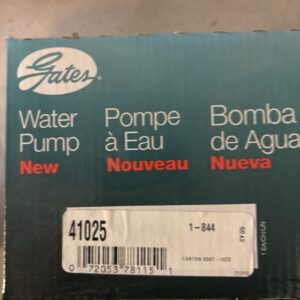 Engine Water Pump Gates 41025 91-02 Saturn SC SC1 SC2 SL SL1 SL2 SW1 SW2 1.9L