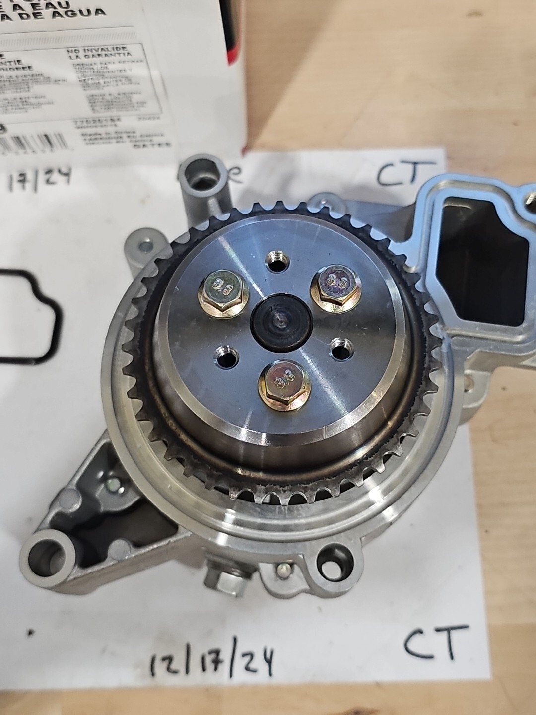 Engine Water Pump-Water Pump(Standard) Gates 43529 - Image 4