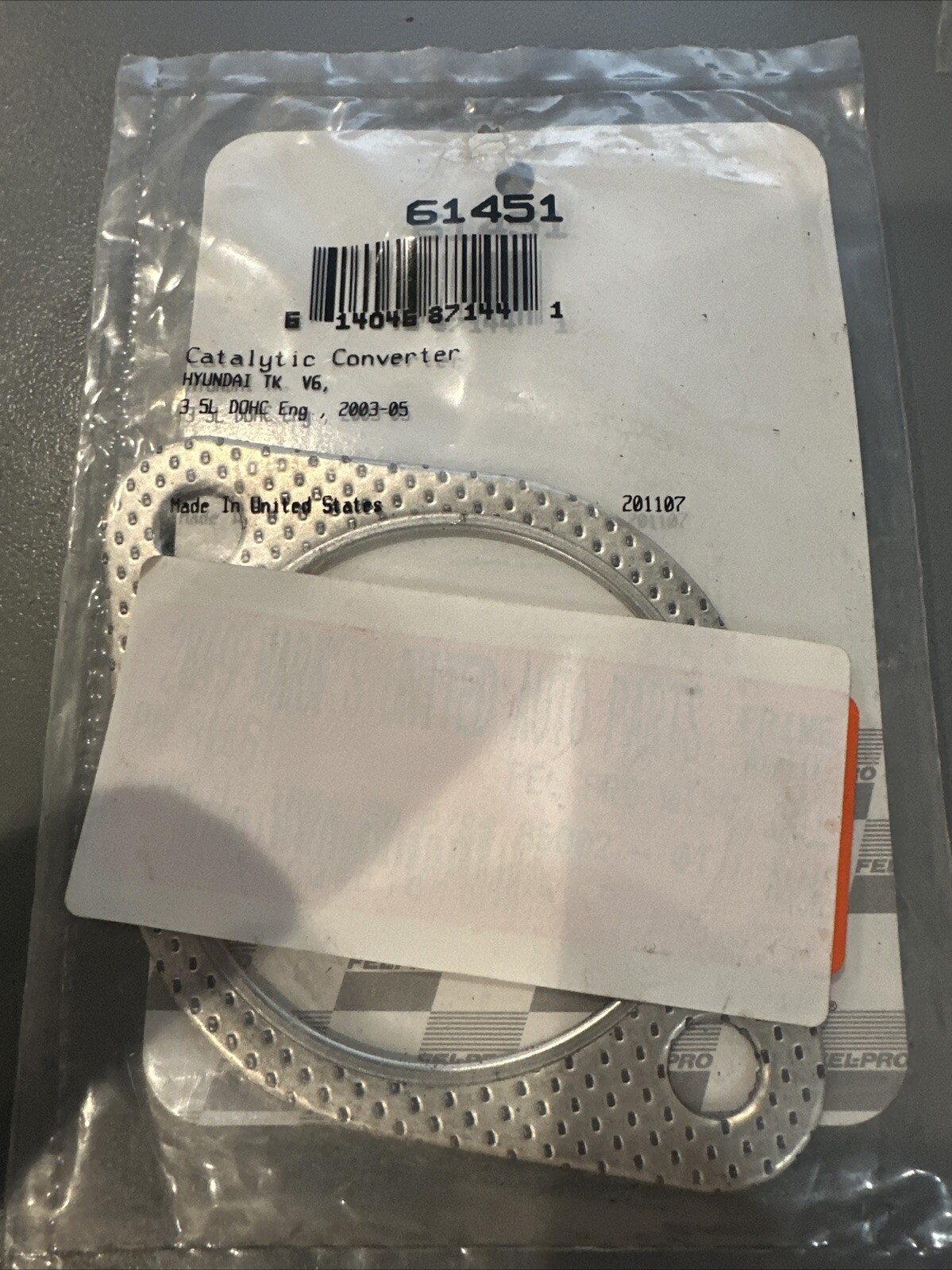Exhaust Pipe Flange Gasket Fel-Pro 61451
