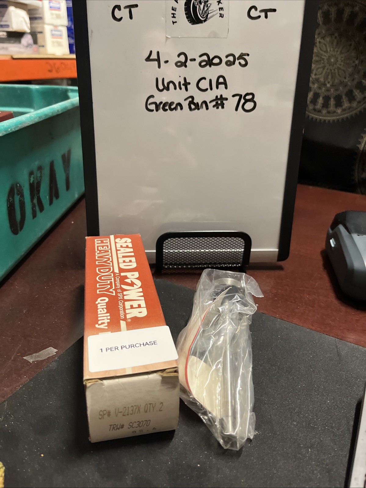 Exhaust Valve Sealed Power V2137X 1 Per Purchase