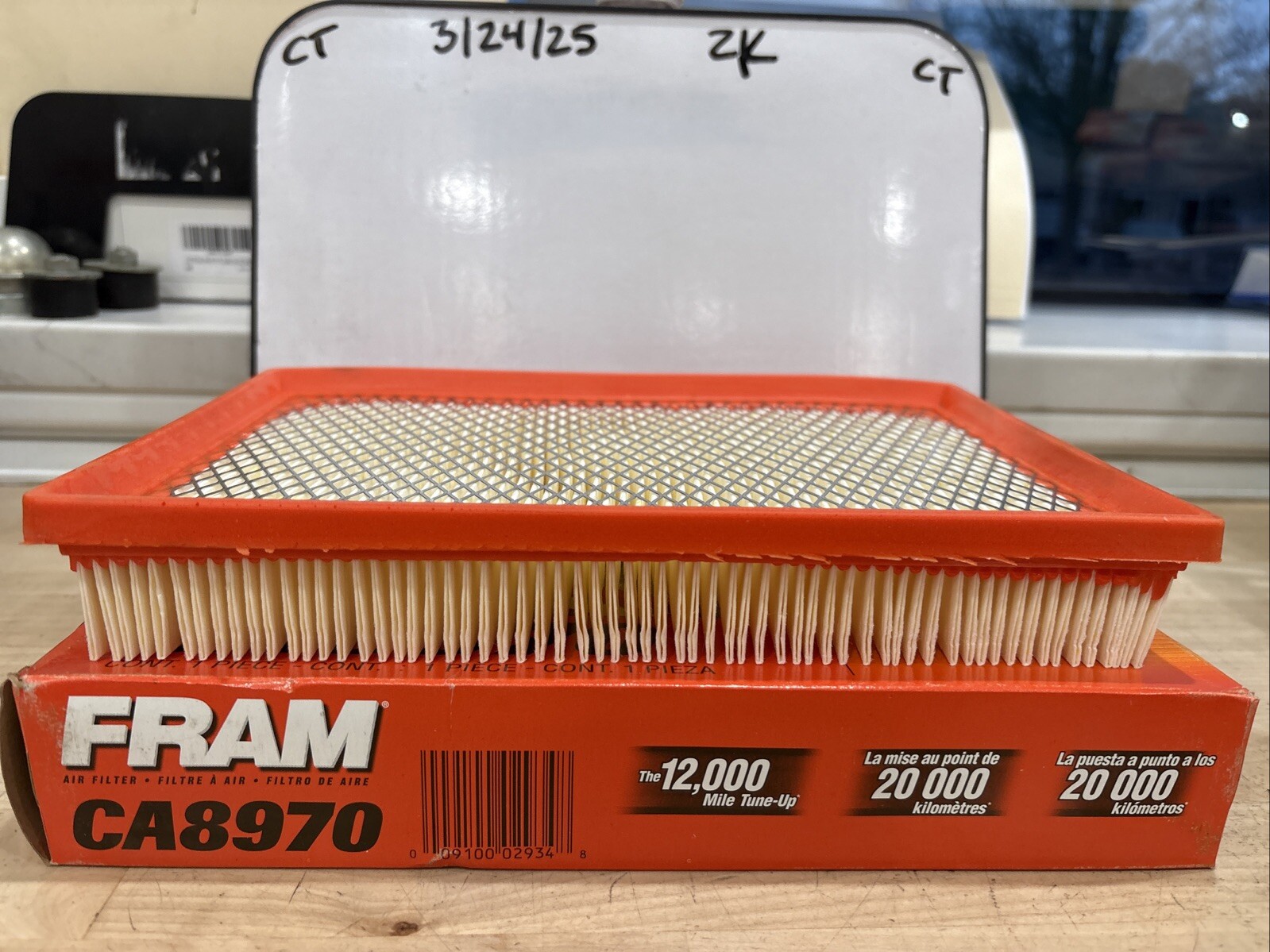 FRAM Air Filter CA8970 12k Miles - Image 3