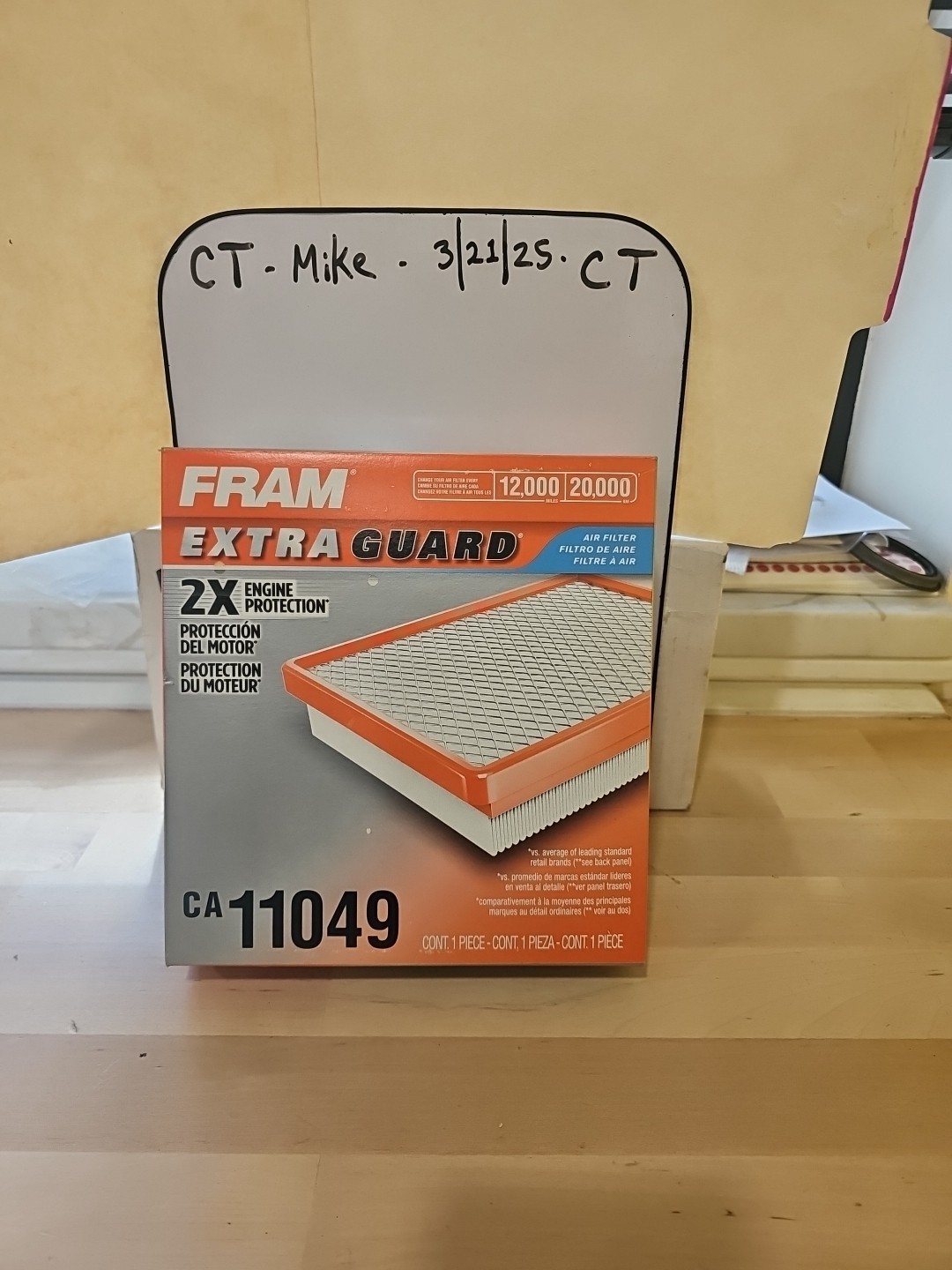FRAM Extra Guard Air Filter CA11049 - Image 5