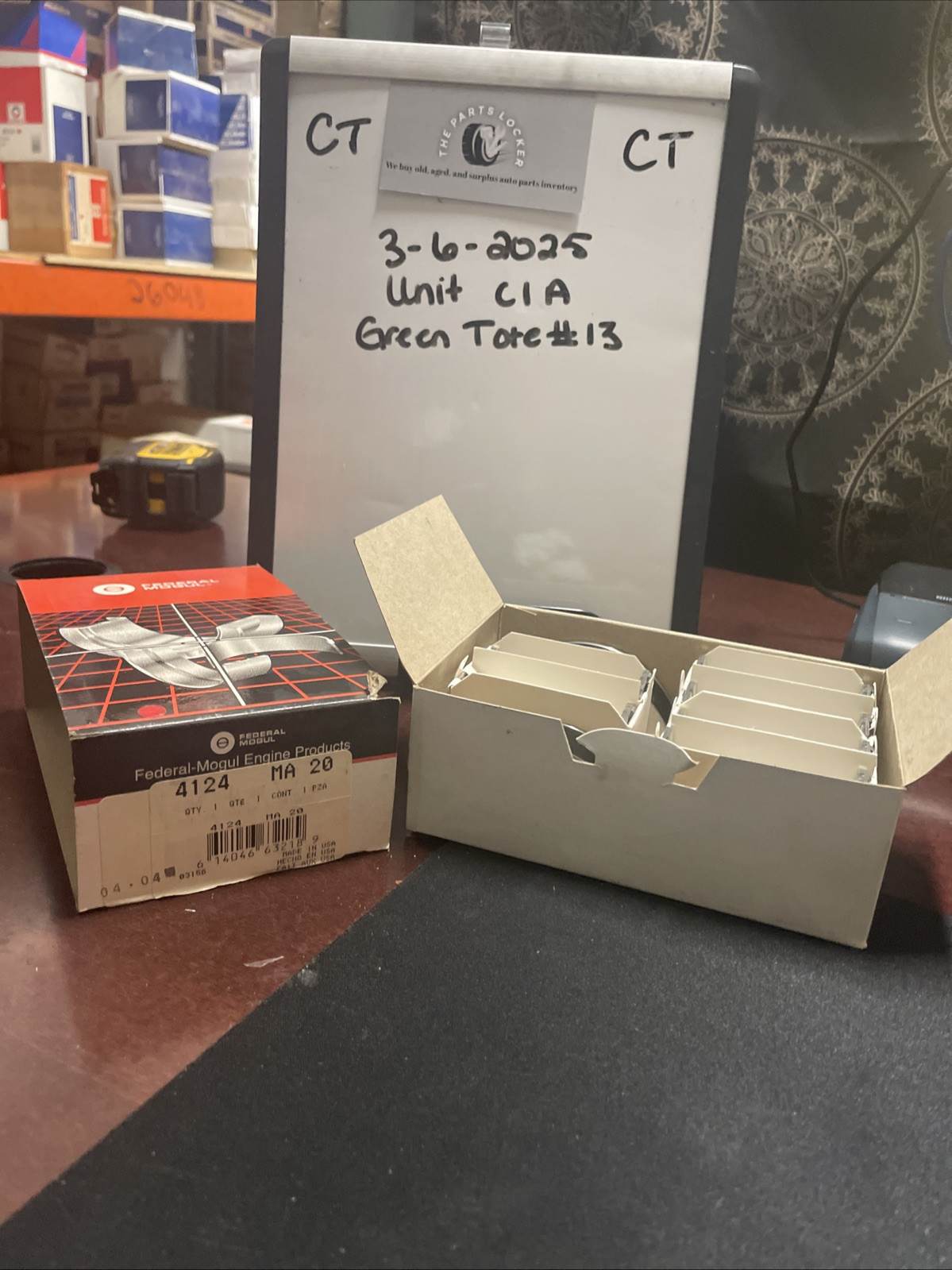 Federal-Mogul 4124 M20 Engine Crankshaft Main Bearing Set