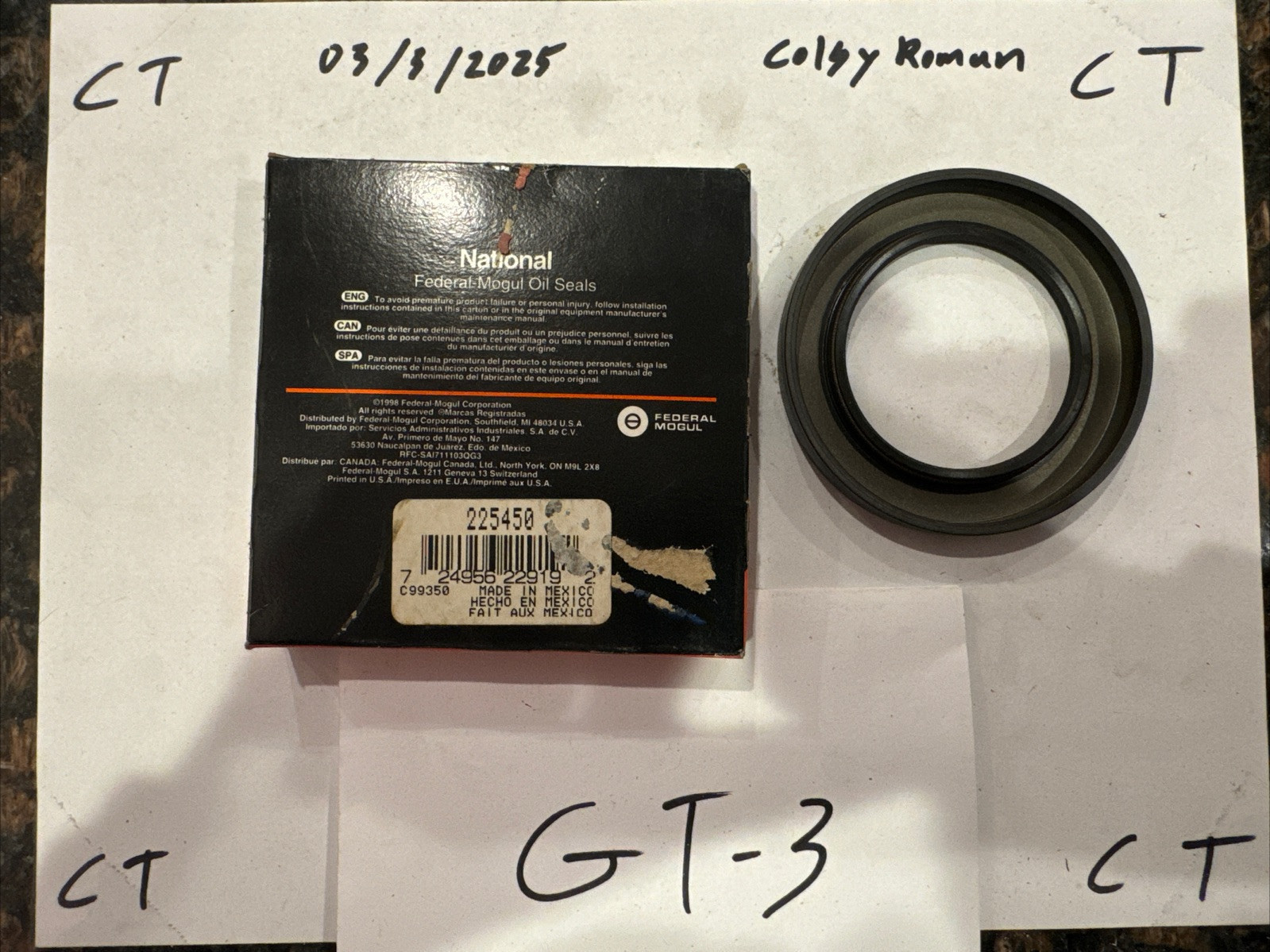 Federal Mogul Oil Seals 225450 - Image 3