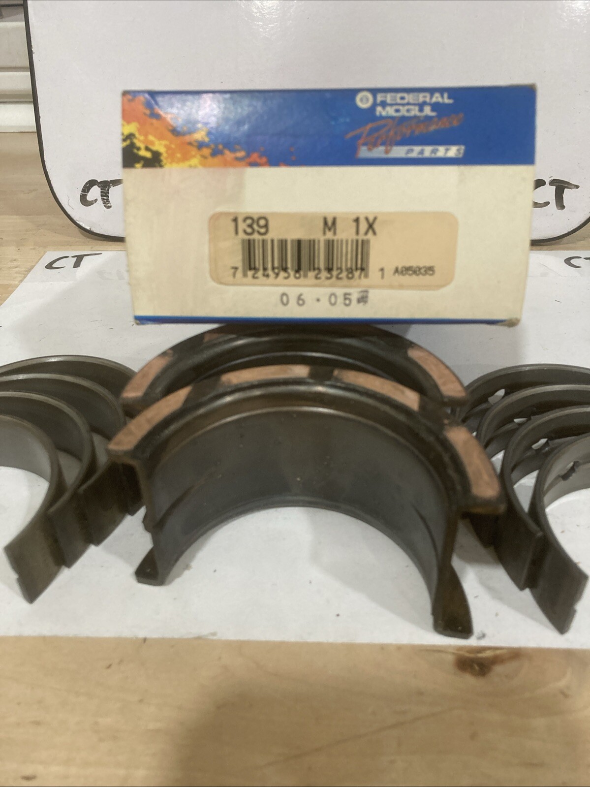Federal Mogul Performance Main Bearing Set 139 M1X - Image 3