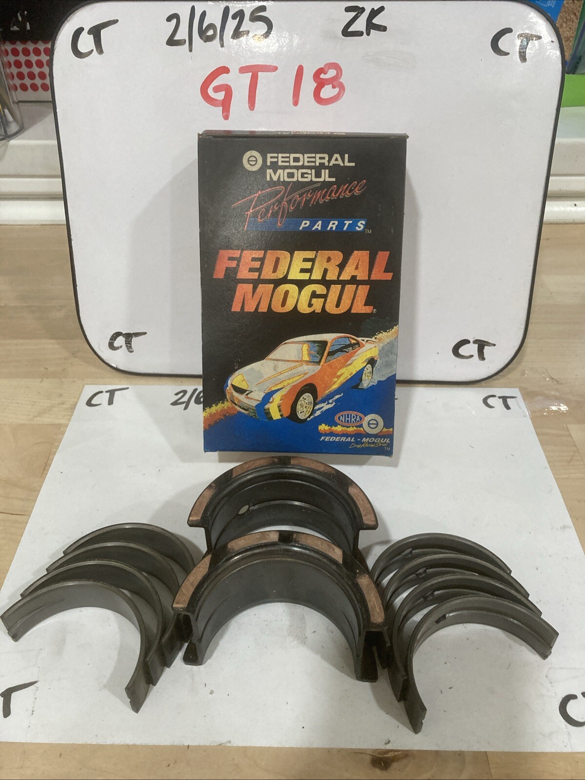 Federal Mogul Performance Main Bearing Set 139 M1X