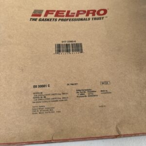 Fel-Pro OS 30681 C Oil Pan Gasket Set For Select 94-10 Lexus Toyota Models
