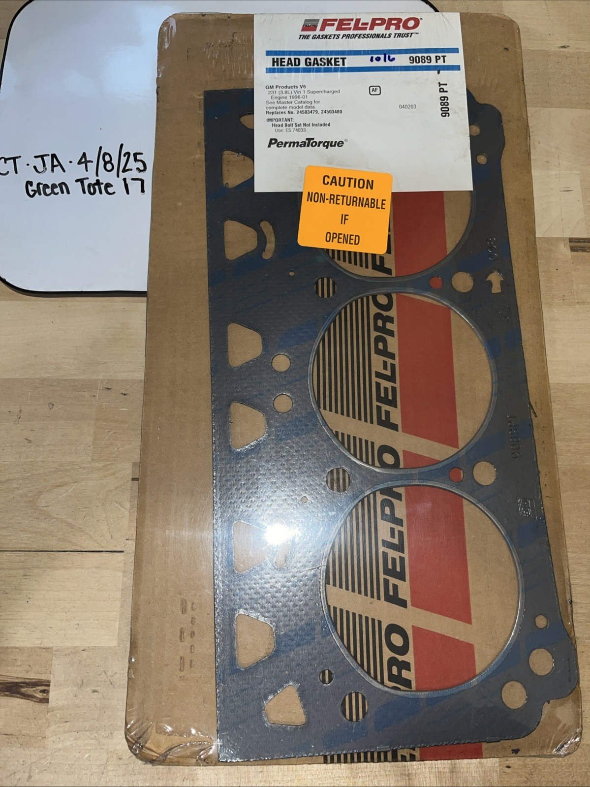 Fel-pro 9089PT Engine Cylinder Head Gasket for 1996-2007 GM 3.8L