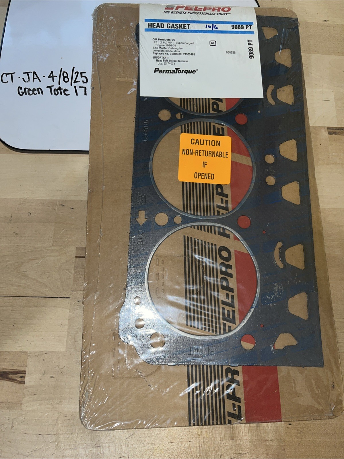 Fel-pro 9089PT Engine Cylinder Head Gasket for 1996-2007 GM 3.8L