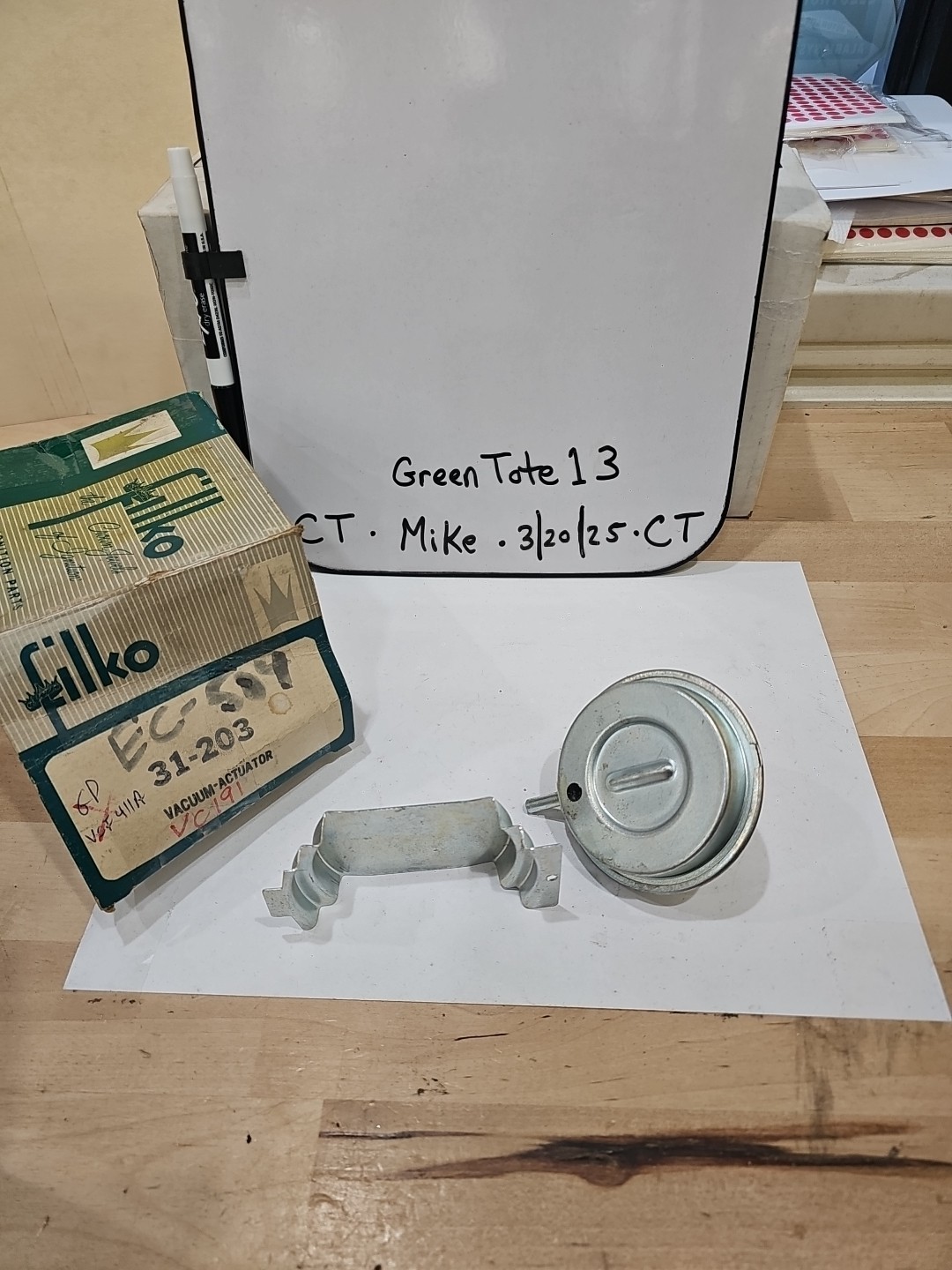 Filko 31-203 (BWD EC504) A/C Vacuum Air Cleaner Motor Actuator - 6484248