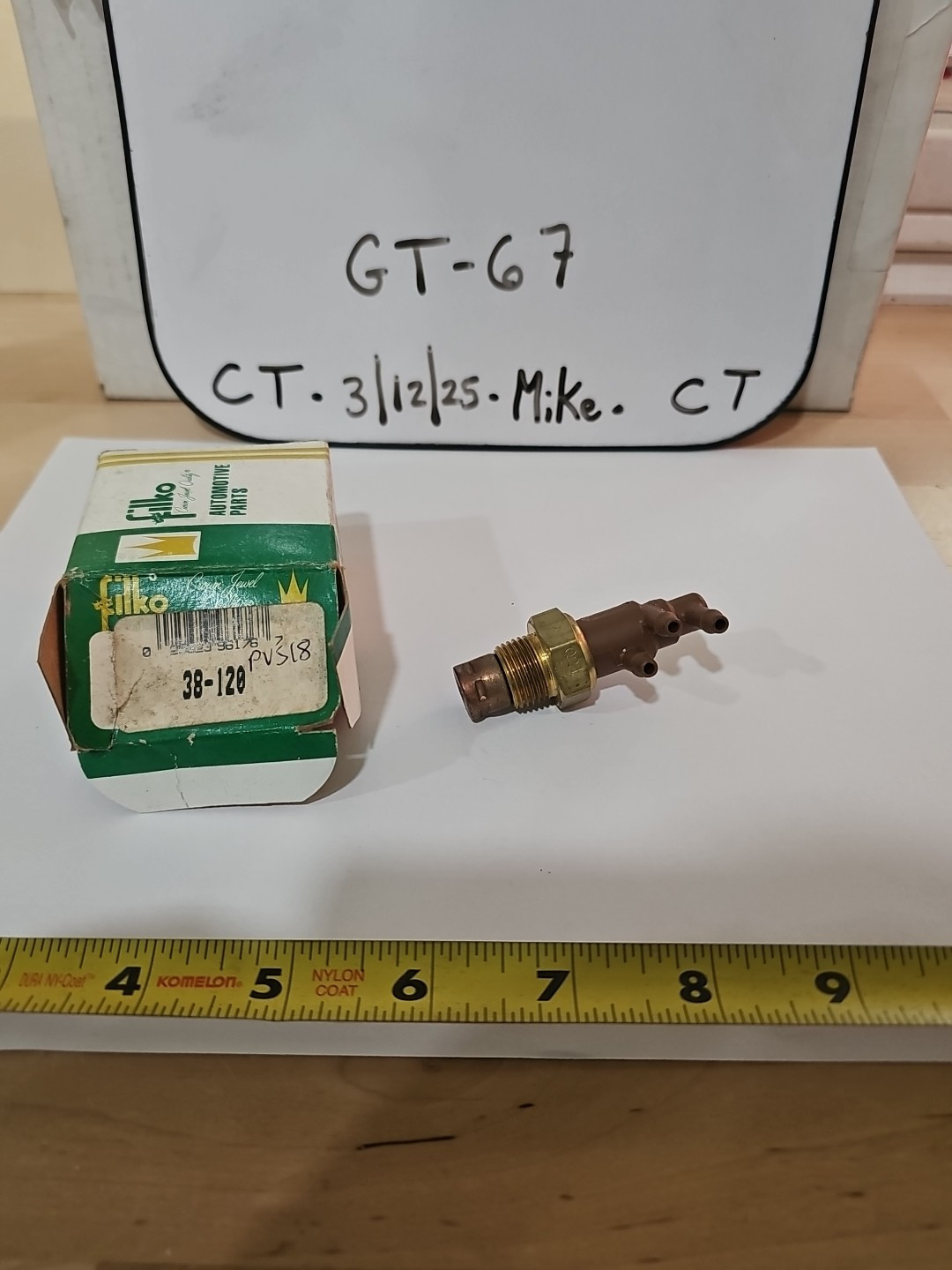 Filko 38-120 (Standard PVS18) Ported Vacuum Switch 3 Port - Image 3