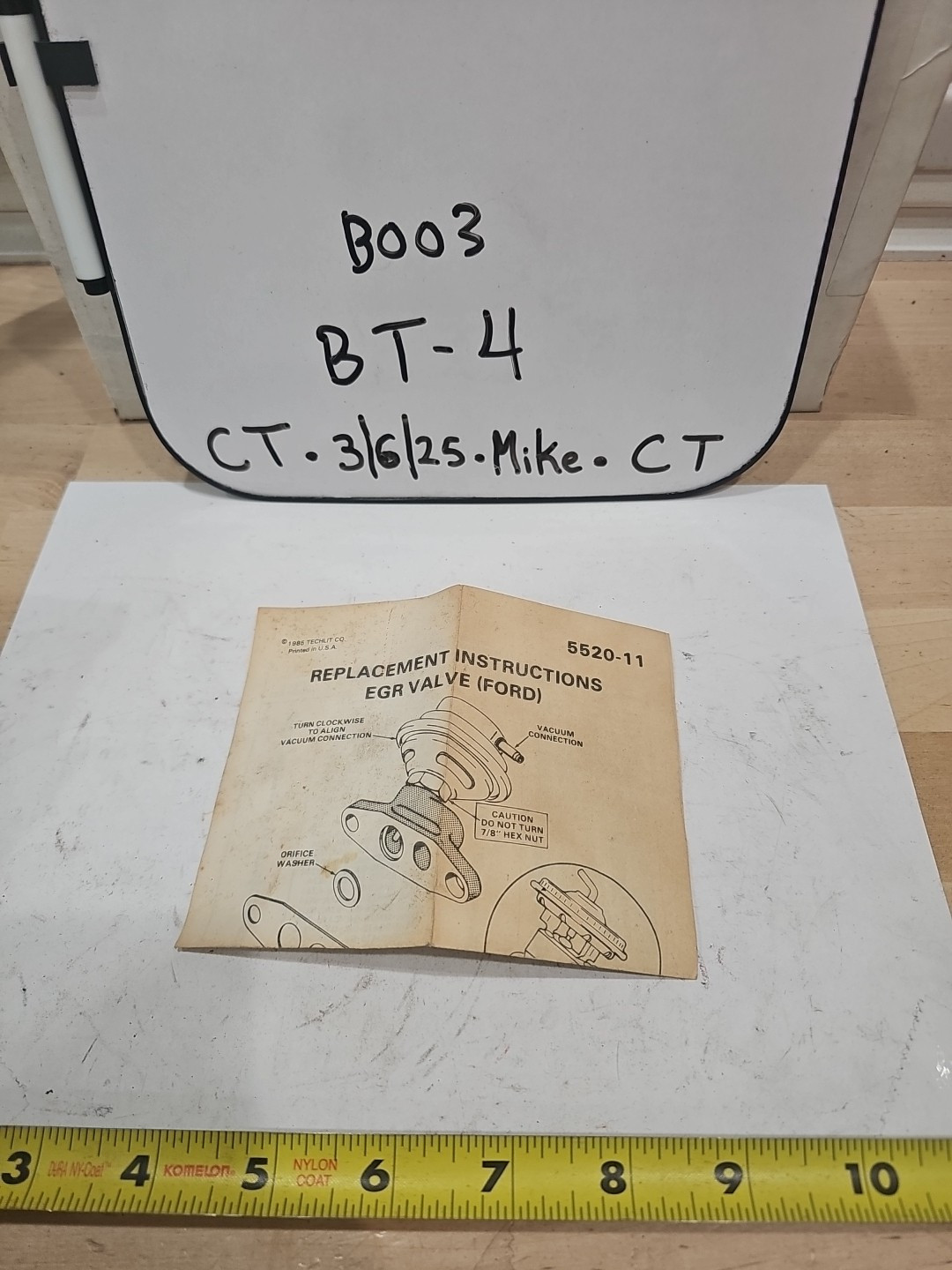 Filko 5520-11 Ford EGR Valve