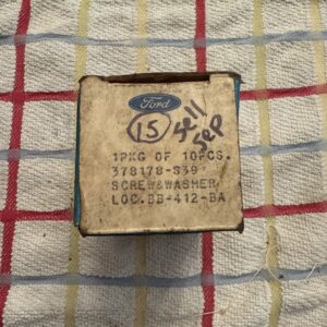 Ford 378178-S39 NOS Mustang Fender Bolt BB412BA