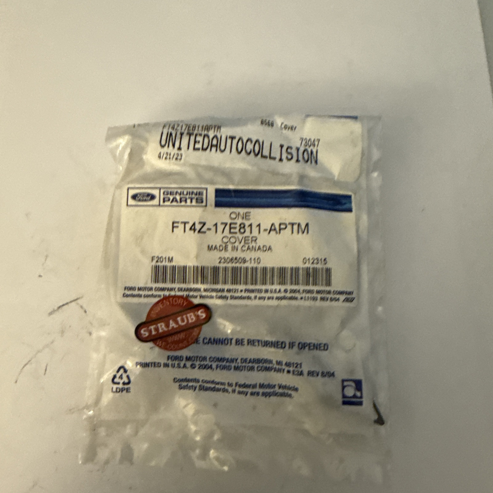 Ford Cover Ft4z-17e811-aptm - Image 3