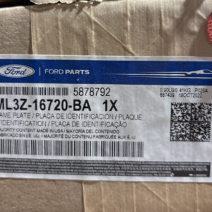 Ford F150 OEM Chrome Left Fender Emblem F-150 XLT ML3Z-16720-BA 2021-2023 NIB