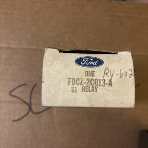 Ford FOCZ-2C013-A Relay 1991/96 Ford Escort & Mercury Tracer