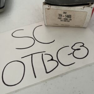 Ford Motorcraft HVAC Blower Control Switch Rear YH-1465 Ford Windstar 1995-1998