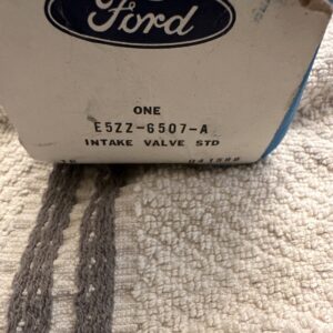 Ford NOS E5zz-6507-A Intake Valve Std New