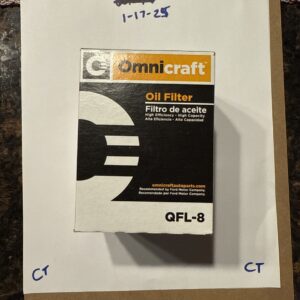 Ford QFL-8 Kit - Element & Gasket - Oil Filter QFL8