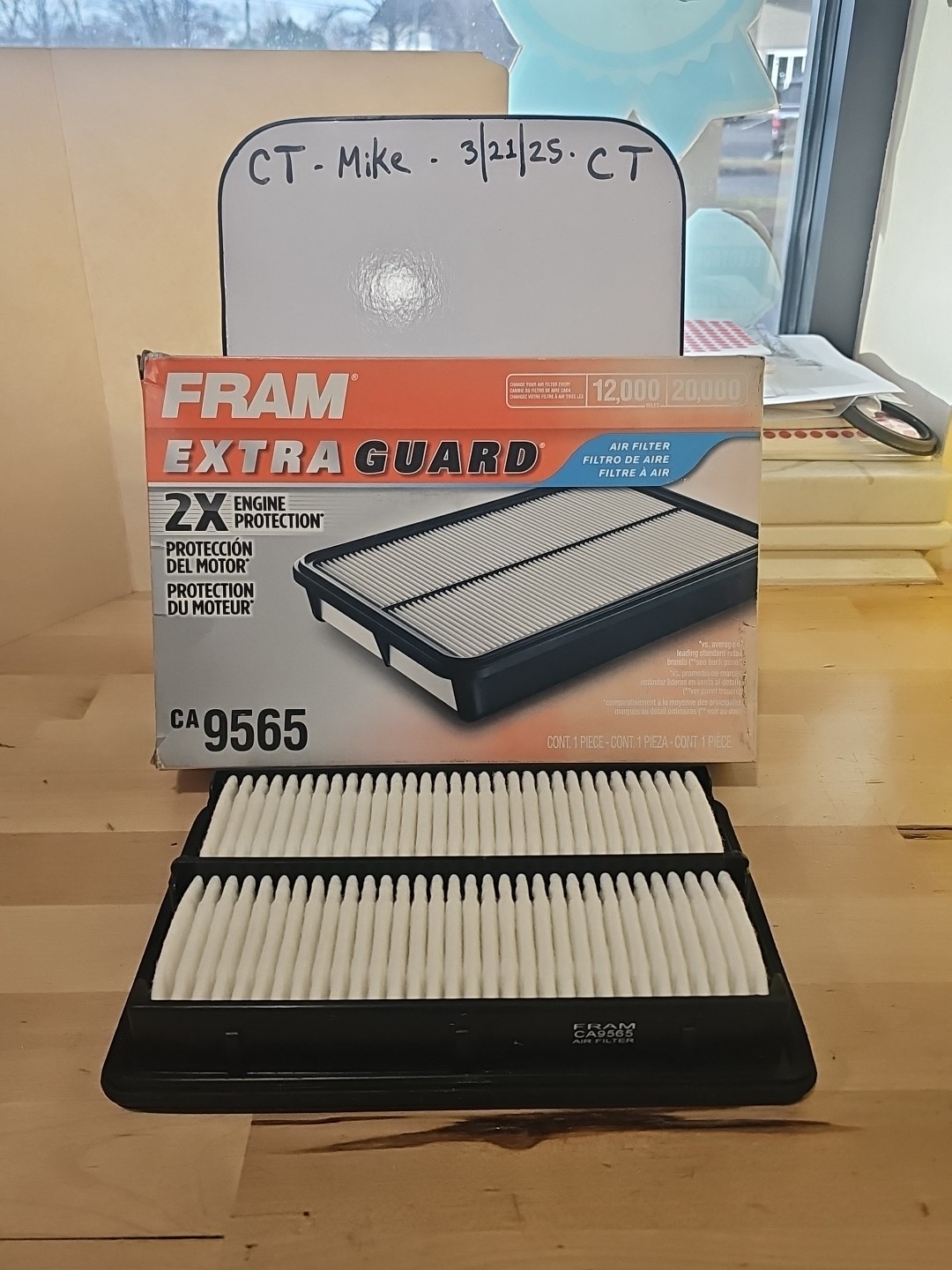 Fram Extra Guard CA9565 Air Filter
