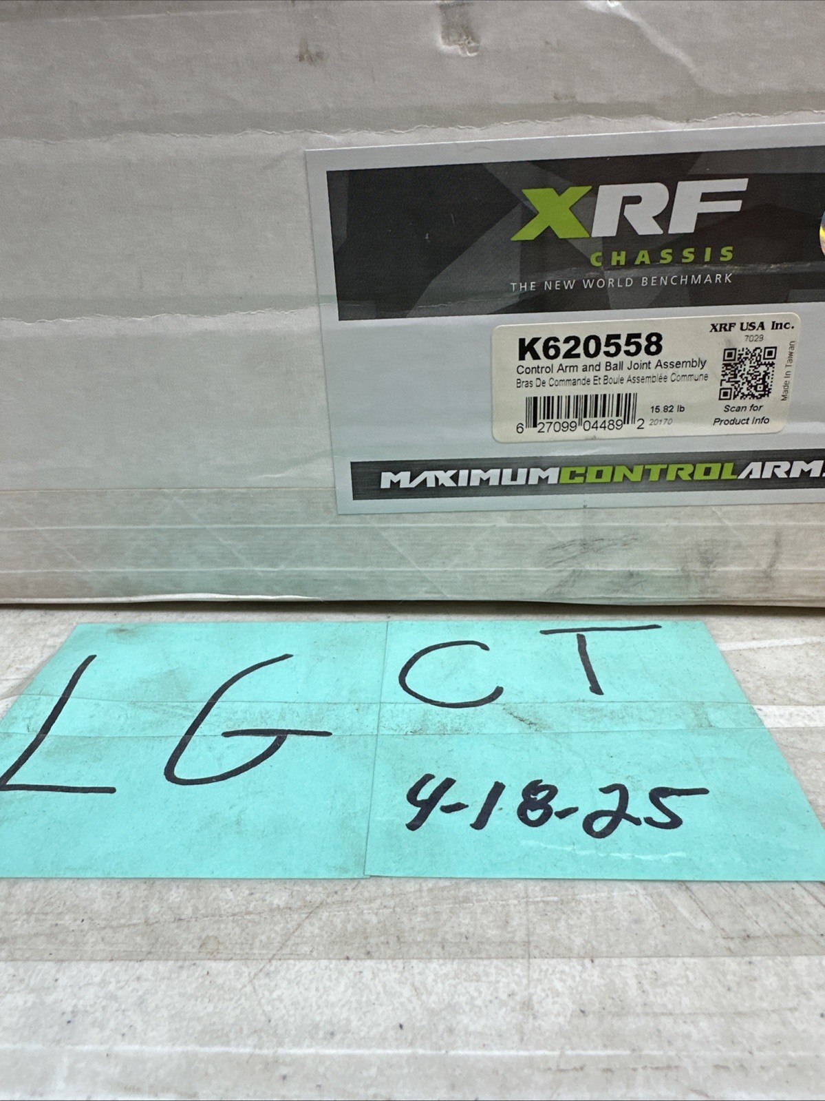 Front Lower Driver Control Arm K620558