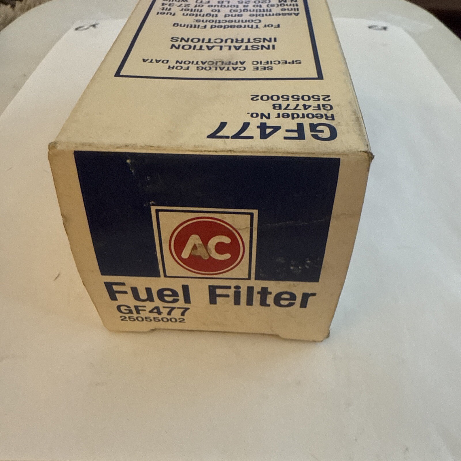 Fuel Filter ACDelco GF477 25055002 - Image 3