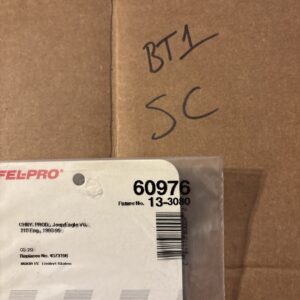 Fuel Injection Throttle Body Mounting Gasket Fel-Pro 60976