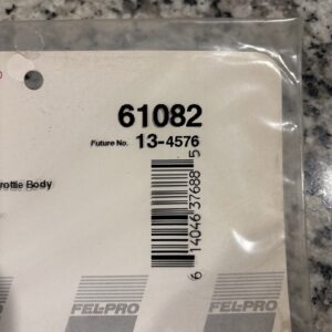 Fuel Injection Throttle Body Mounting Gasket Fel-Pro 61082 NOS