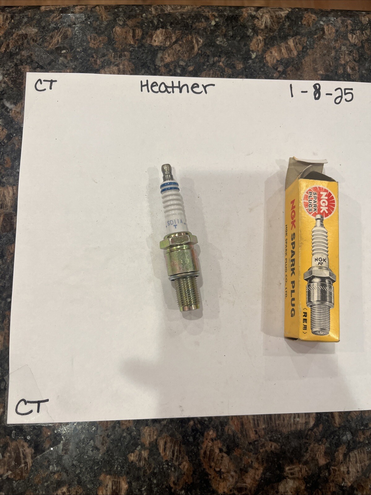 GENUINE NGK SPARK PLUG SD11A