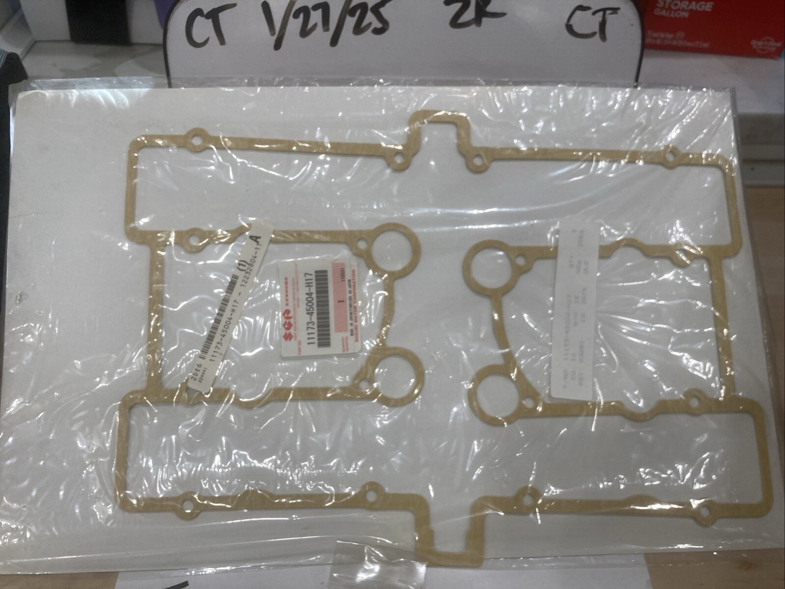 GENUINE NOS SUZUKI GS750 11173-45004-H17 VALVE COVER GASKET