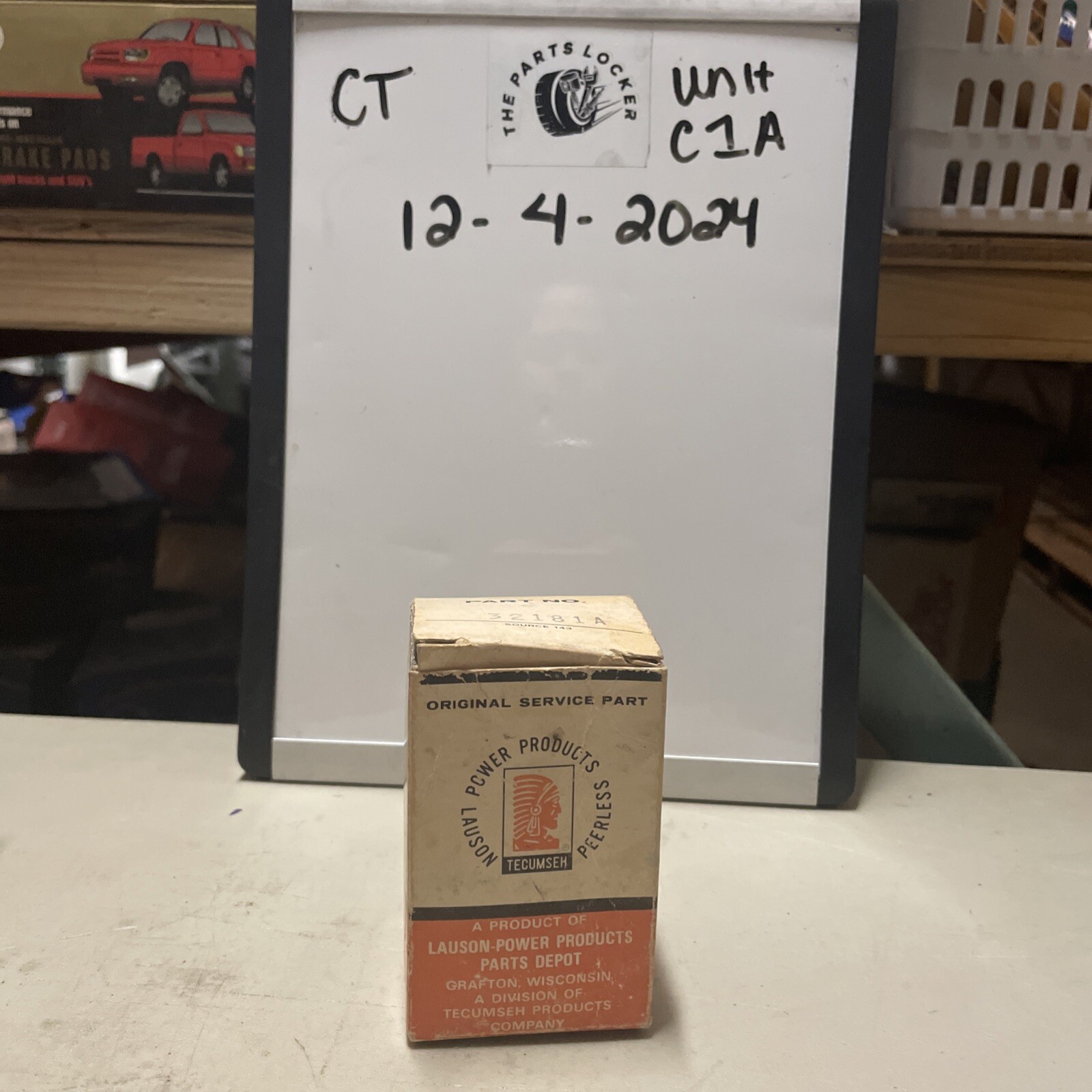 GENUINE TECUMSEH NOS THROTTLE CONTROL BRACKET 32181A