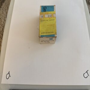 GM 12330122 Lock Cylinder Buick Chevy Chevrolet General Motors