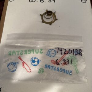 GM 1950s 1960s Radio Static Collector Spring w/ Counter-Clockwise Spiral (NOS?)