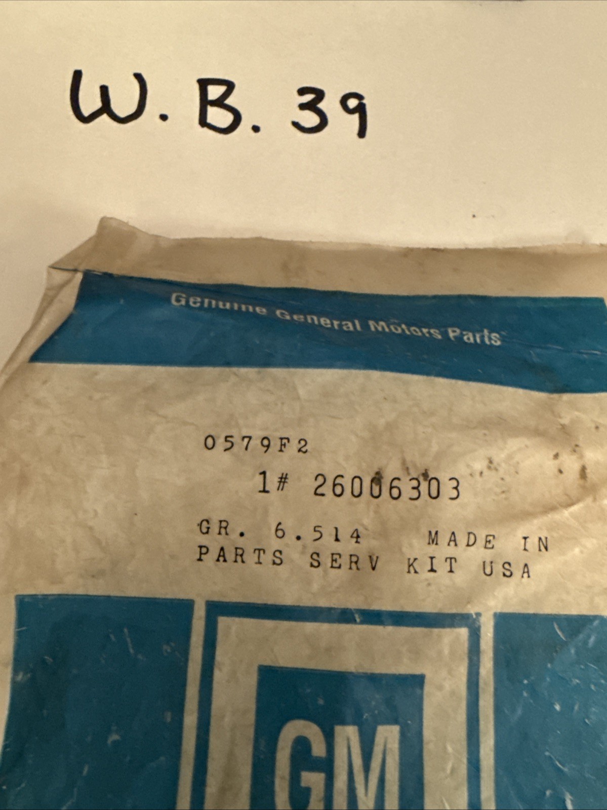 GM 26006303 Spring Kit Steering Column Tilt Upper - Image 3