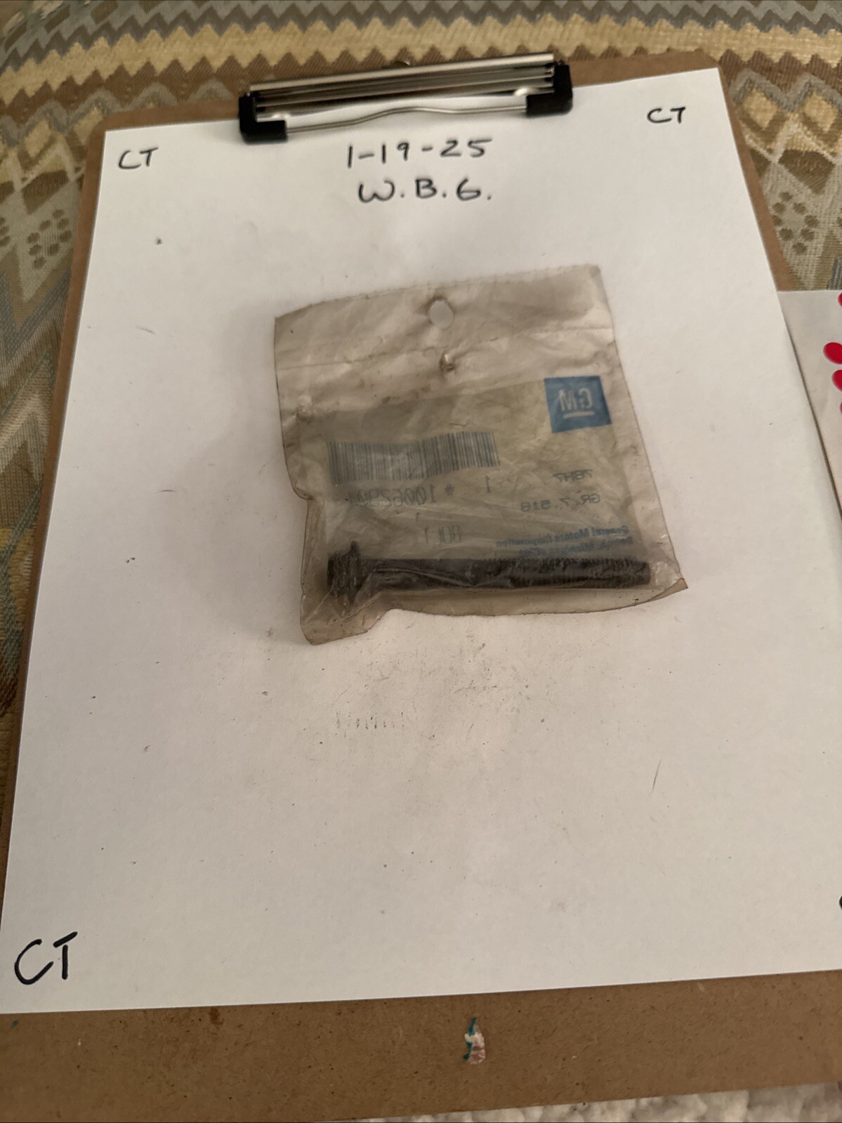 GM BOLT 10062904 GM OEM - Image 3