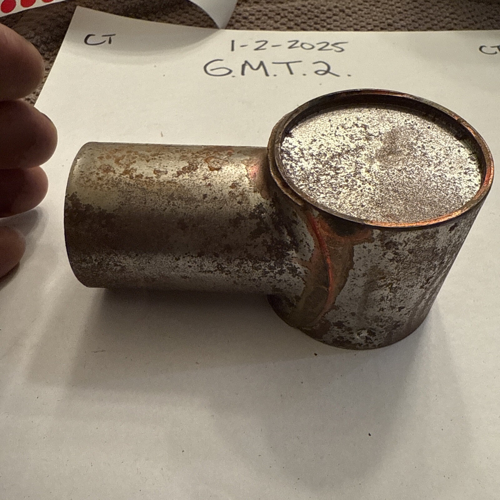 GM OEM 1976-82 C3 Corvette Carburetor Air Heat Stove Elbow 372586 - Image 4