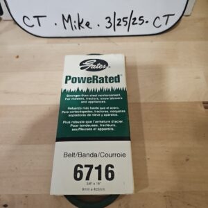 Gates 6716 PoweRated FHP Medium Horse-Power V-Belt
