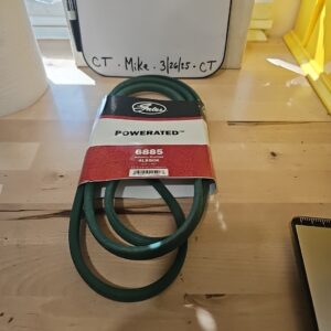 Gates 6885 Power Equipment Accessory Drive Belt - 1/2" X 85"