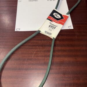 Gates 6959 (5L590K) PoweRated Medium Horse-Power V-Belt 21/32” X 59”