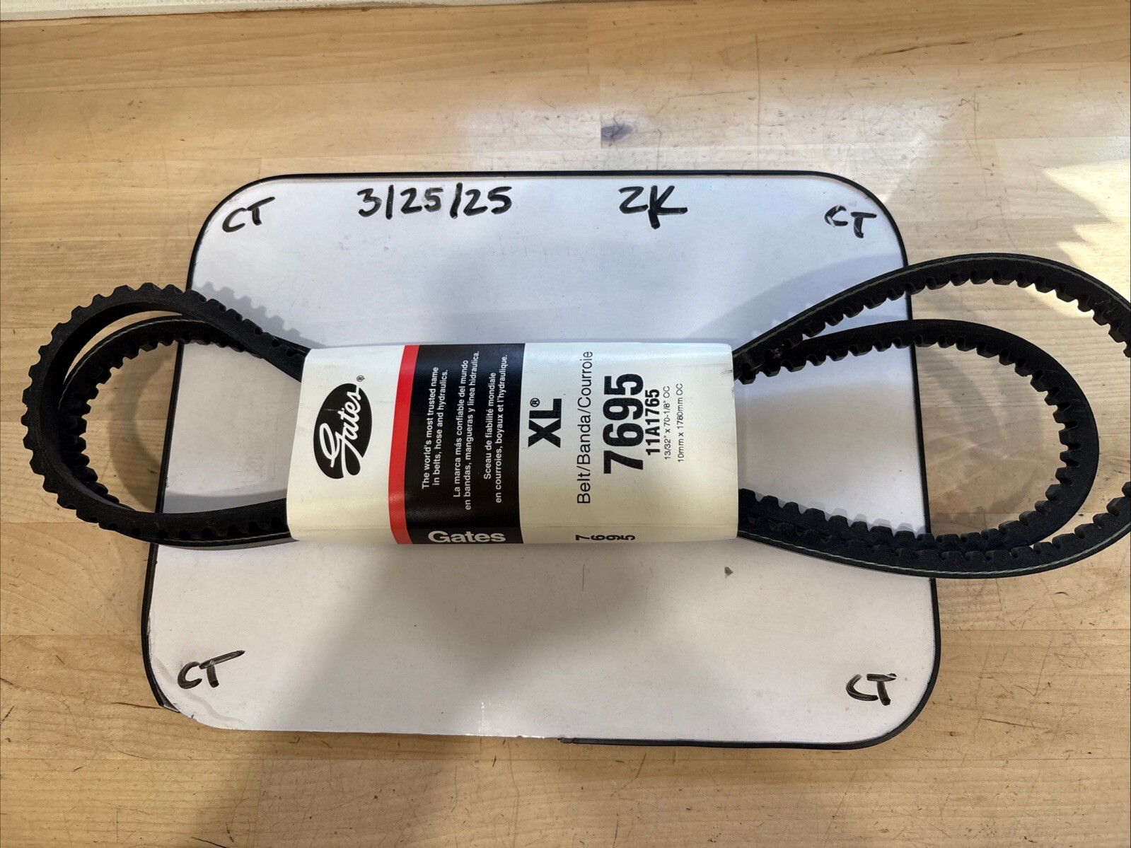 Gates 7695 Automotive Xl High Capacity V Belt