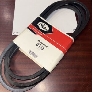 Gates B116 Hi-Power II Classical Section Wrapped V-Belt