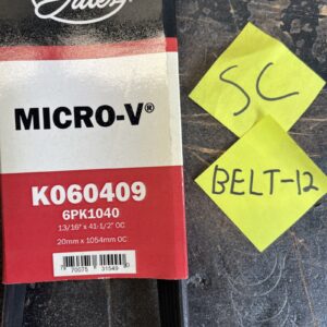 Gates K060409 Micro-V Serpentine Drive Belt For 01-07 Toyota Highlander